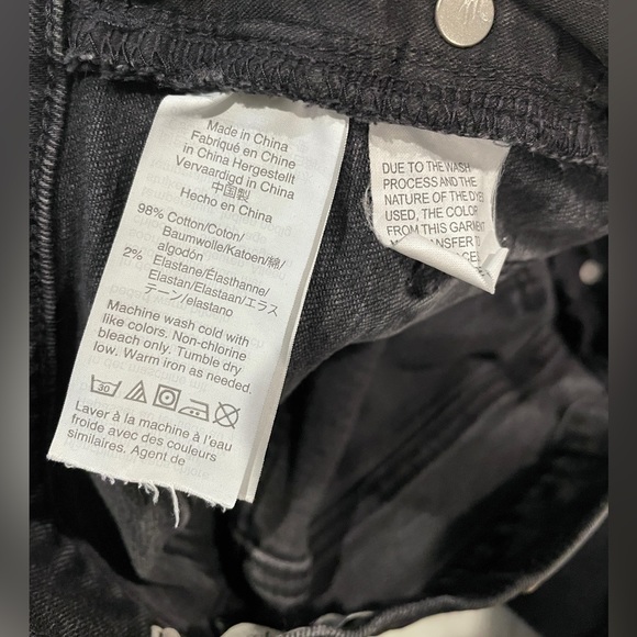 Madewell Classic Straight Leg in Lunar Wash, Size 26x24 - Picture 6 of 16